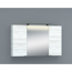 Spiegelschrank 'Fanö' Kieferfarben weiß 120 x 70 x 16,5 cm