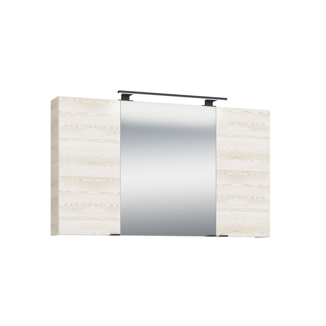 Spiegelschrank 'Fanö' Kieferfarben weiß 120 x 70 x 16,5 cm
