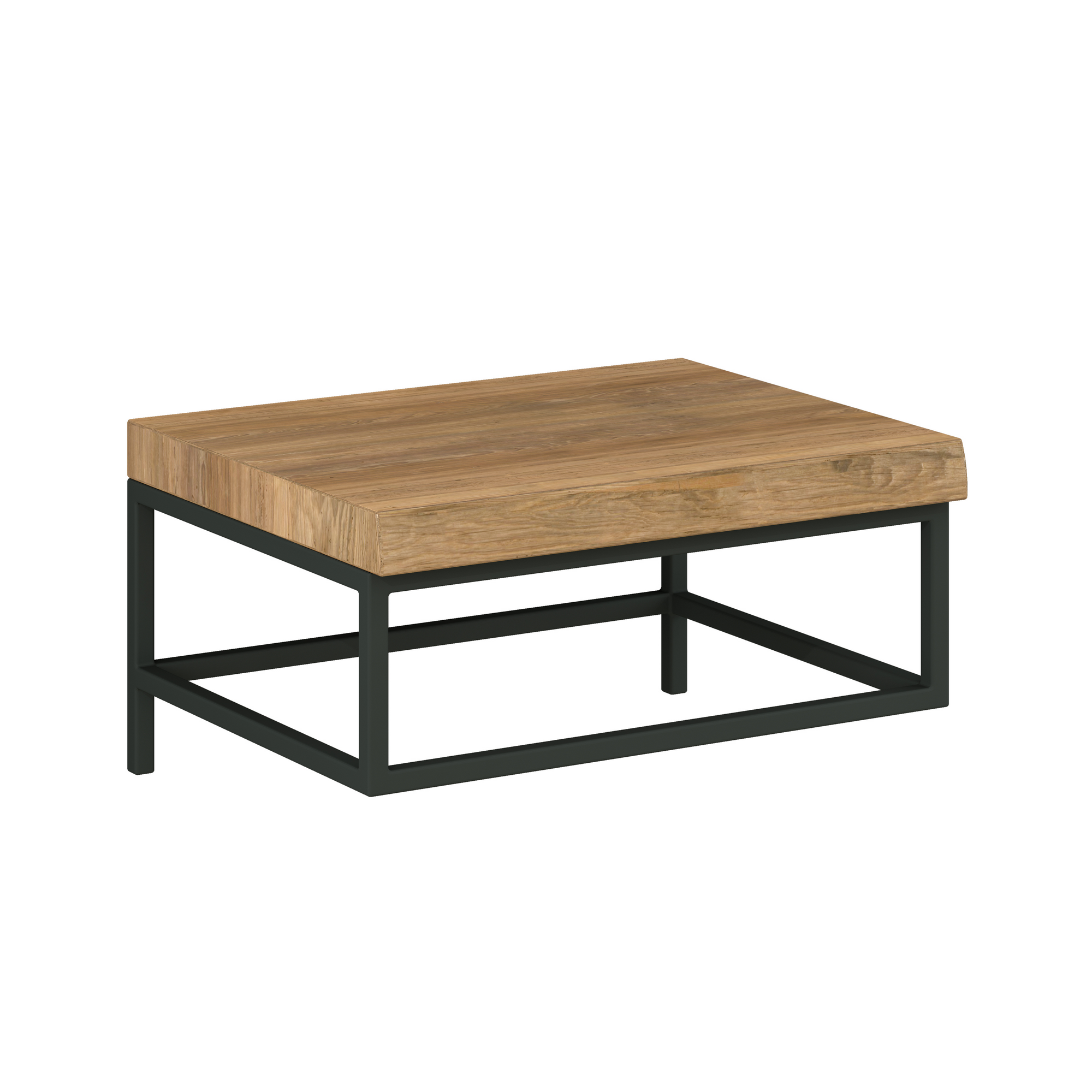 Hängeschrank 'Stone' schwarz, braun 60 x 5 x 63,3 cm