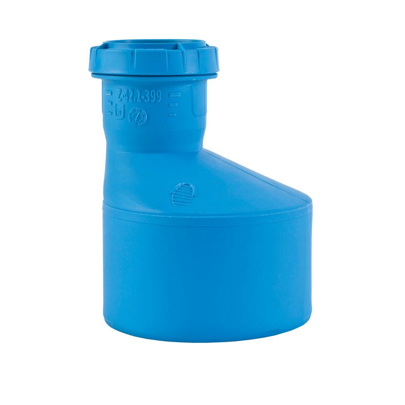 Reduktion 'dBlue' DN 110/90 exzentrisch