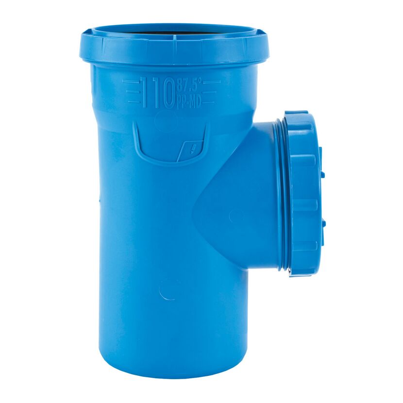 Reinigungsrohr 'dBlue' DN 50