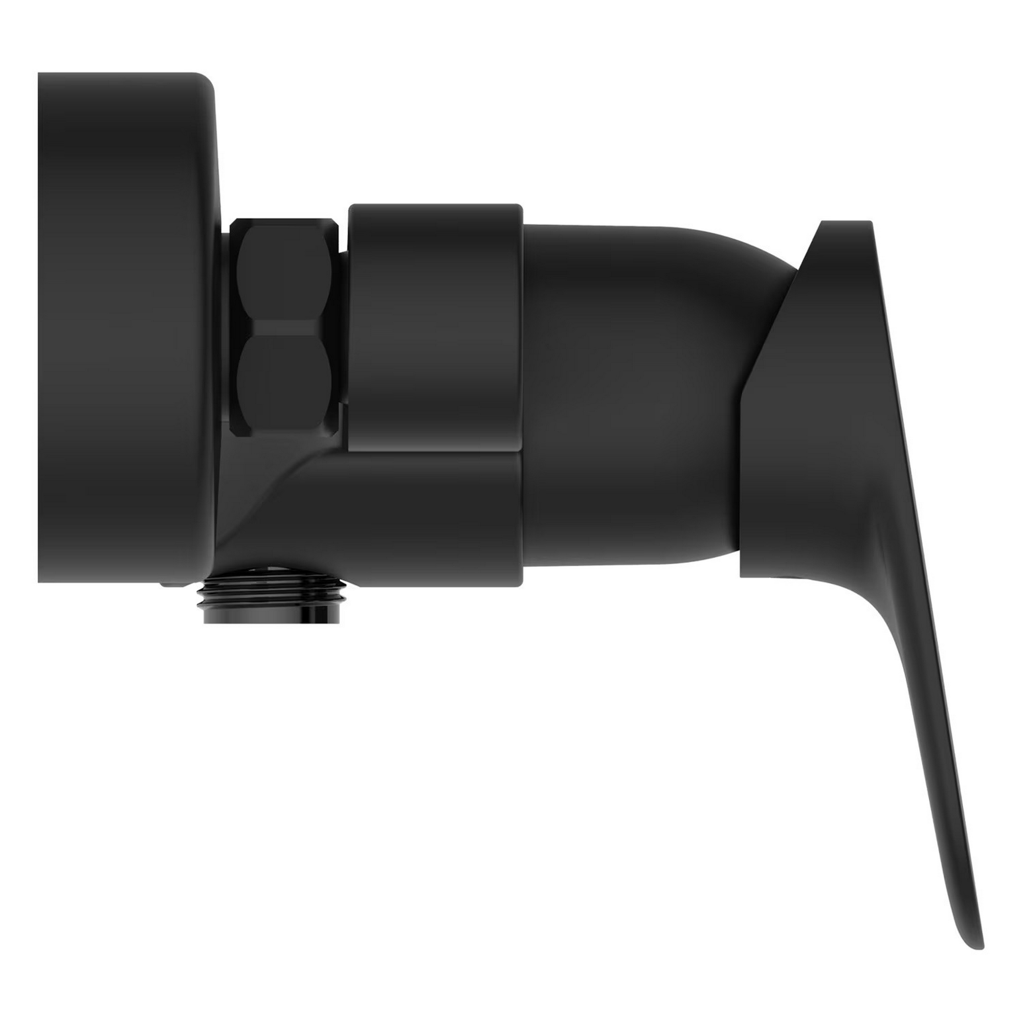 Brausearmatur 'Ceralife O' schwarz