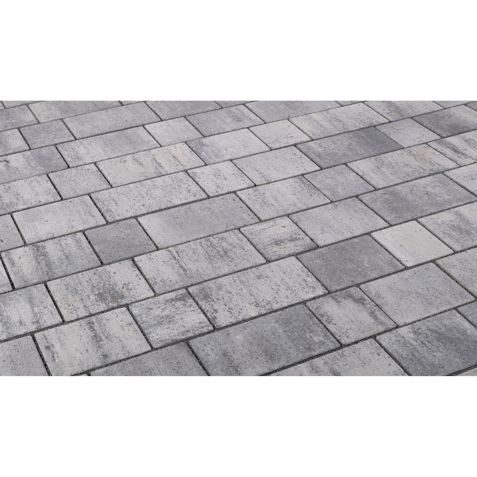 Pflasterstein 'Lille' grau/anthrazit Formatmix