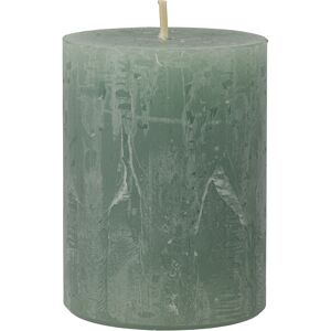 Stumpenkerze 'Rustic Safe' smaragdgrün Ø 6 x 11 cm