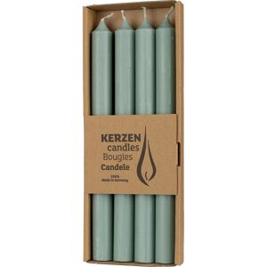 Stabkerze 'Rustic' smaragdgrün Ø 2,2 x 25 cm