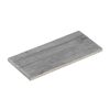 Terrassenplatte 'T-Court Fine Wood' Beton Holzoptik mittelgrau 80 x 40 x 4 cm