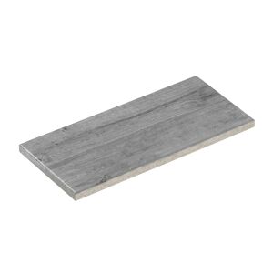 Terrassenplatte 'Natura Fino' Beton Holzoptik mittelgrau 80 x 40 x 4 cm