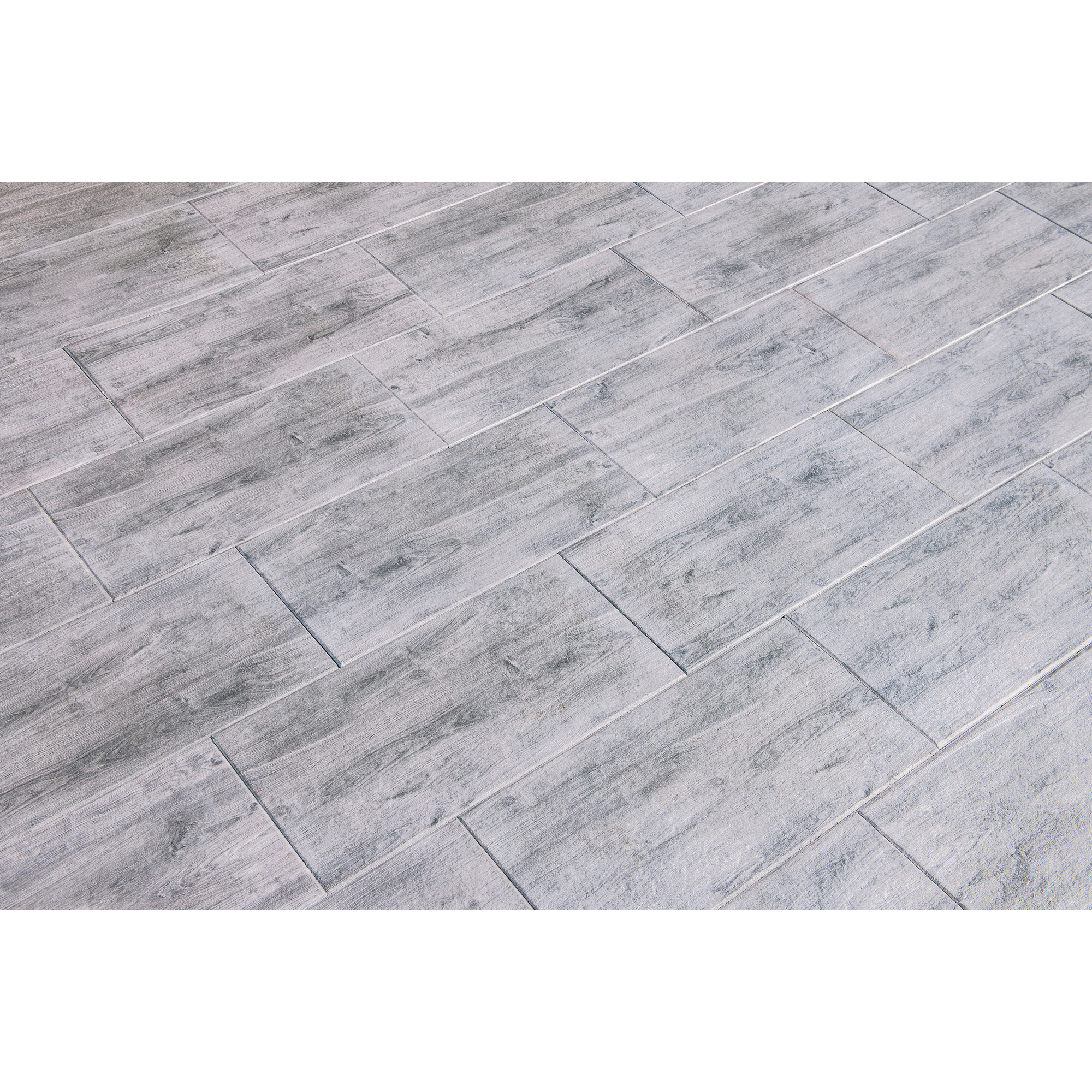 Terrassenplatte 'Natura Fino' Beton Holzoptik mittelgrau 80 x 40 x 4 cm