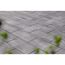Terrassenplatte 'T-Court Deluxe' Beton basaltgrau 60 x 30 x 4 cm