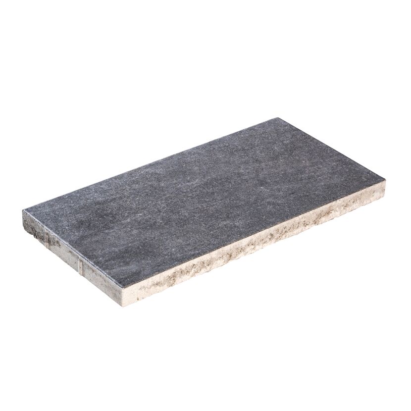 Terrassenplatte 'T-Court Supreme' Beton mittelgrau 60 x 30 x 4 cm