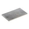 Terrassenplatte 'T-Court Deluxe' Beton basaltgrau 80 x 40 x 4 cm