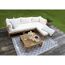 Loungemöbelset 'Karmoy' Holz beige 5-teilig