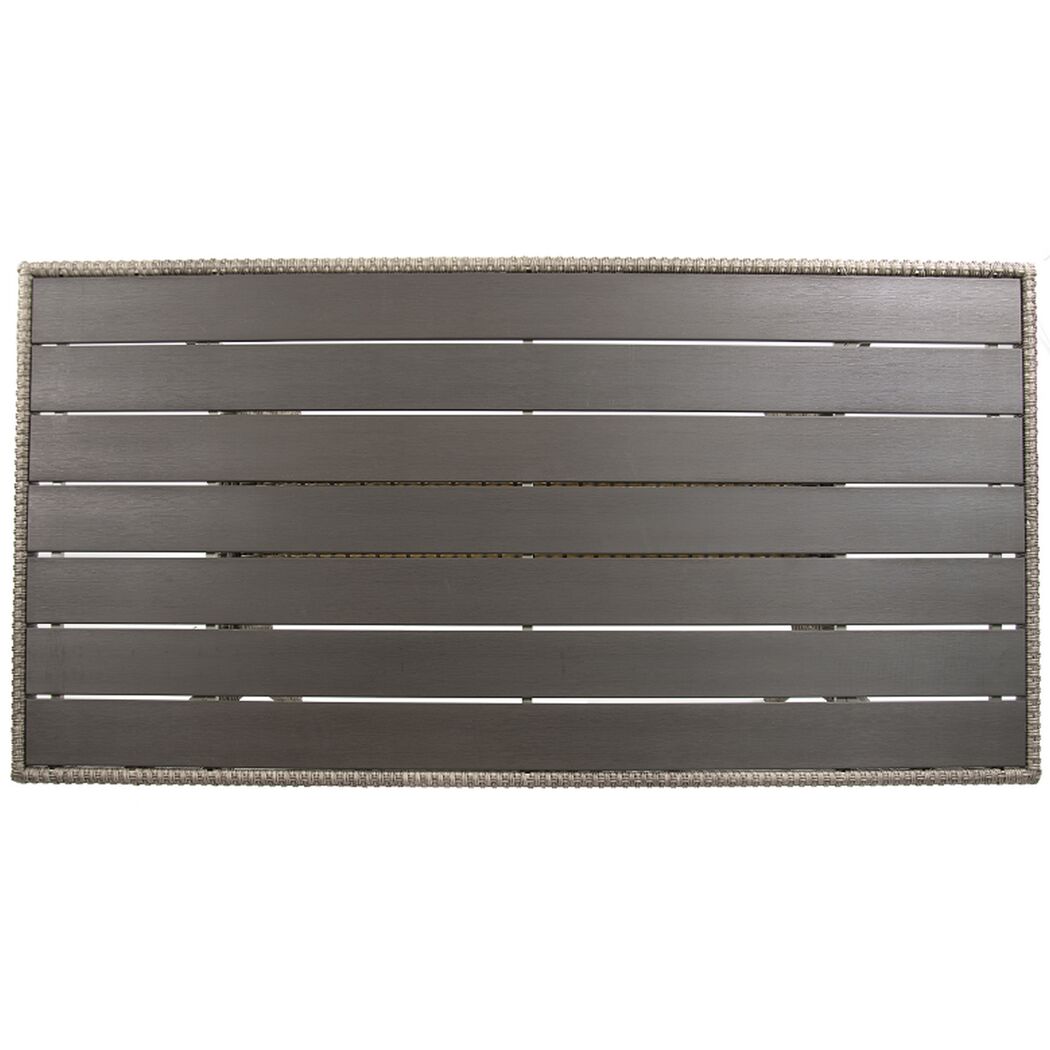 Loungemöbelset 'Prato' Aluminium dunkelgrau 6-teilig