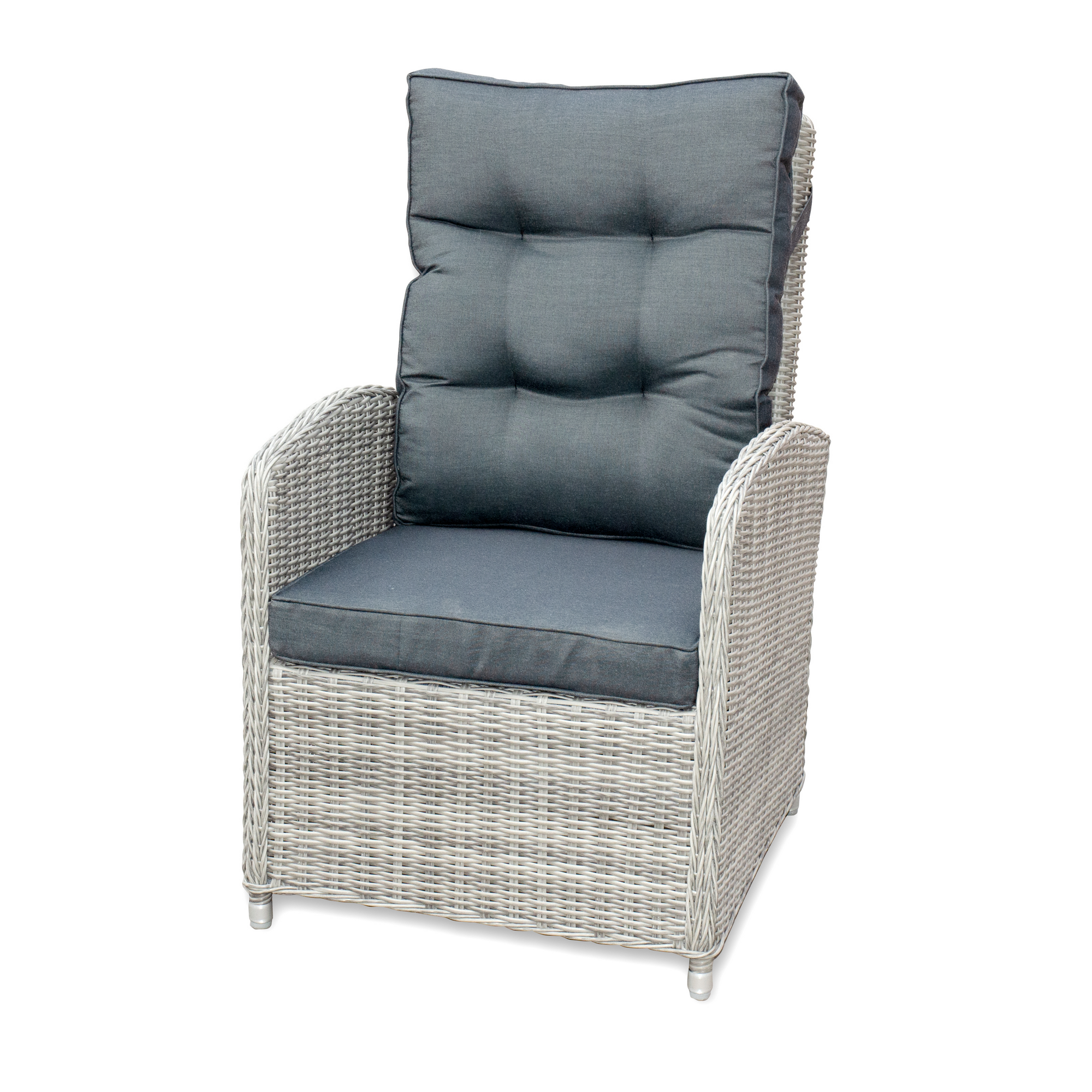 Loungemöbelset 'Monte Carlo' Aluminium anthrazit 4-teilig