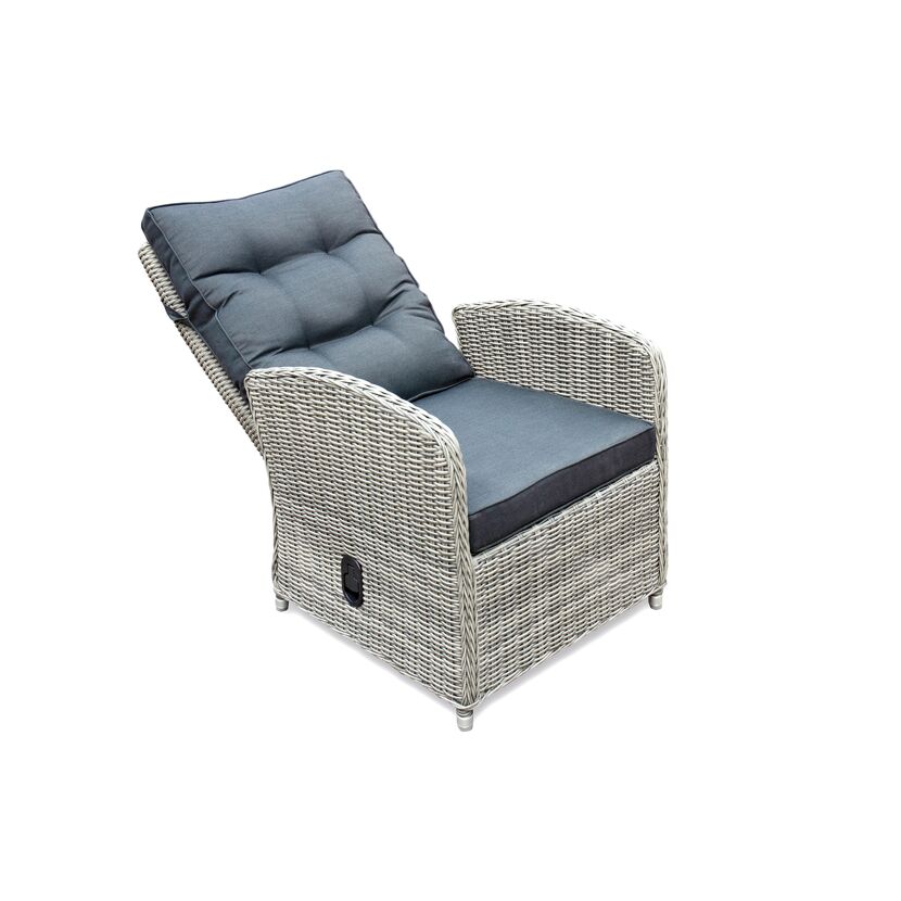 Loungemöbelset 'Monte Carlo' Aluminium anthrazit 4-teilig