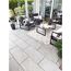 Terrassenplatte 'T-Court Fusion' Beton quarzfarben 60 x 40 x 4 cm