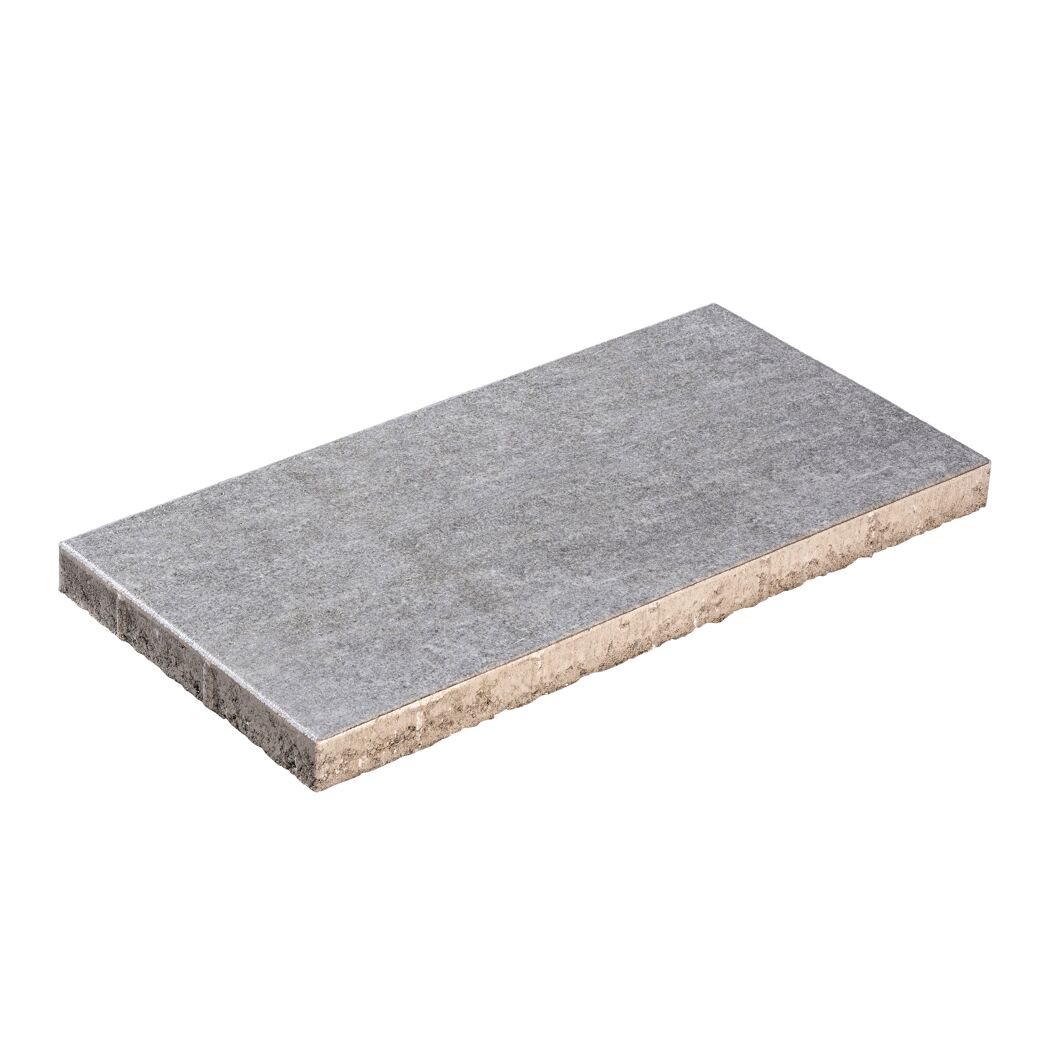 Terrassenplatte 'T-Court Supreme' Beton quarzfarben 60 x 30 x 4 cm