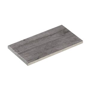 Terrassenplatte 'Natura Fino' Beton Holzoptik mittelgrau 60 x 30 x 4 cm