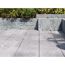 Terrassenplatte 'T-Court Deluxe' Beton grau 80 x 40 x 4 cm