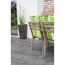 Terrassenplatte 'T-Court Elegance' Beton basaltgrau 60 x 30 x 4 cm