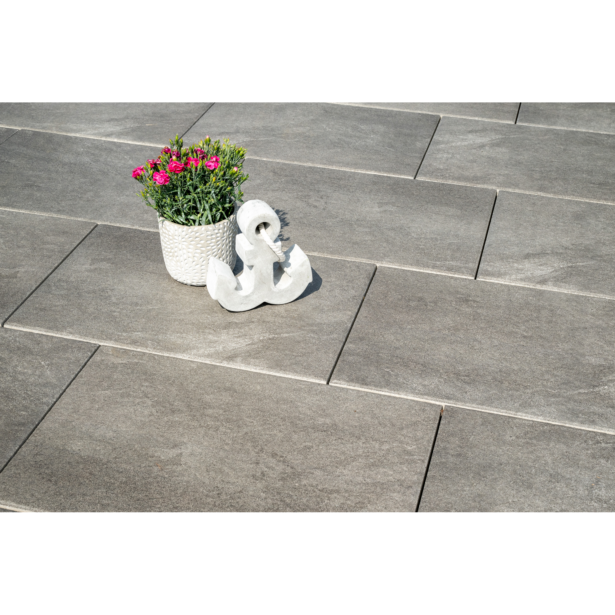 Terrassenplatte 'Adoro' Beton basaltgrau 60 x 40 x 4 cm