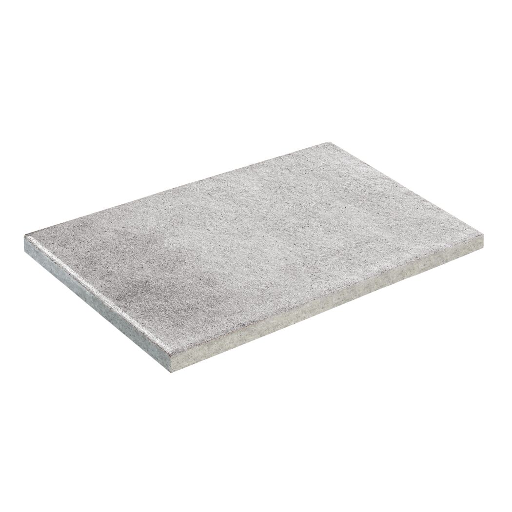 Terrassenplatte 'T-Court Deluxe' Beton quarzfarben 60 x 40 x 4 cm