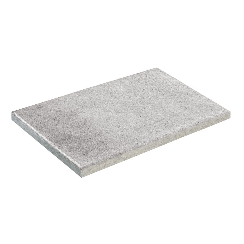 Terrassenplatte 'T-Court Deluxe' Beton quarzfarben 60 x 40 x 4 cm
