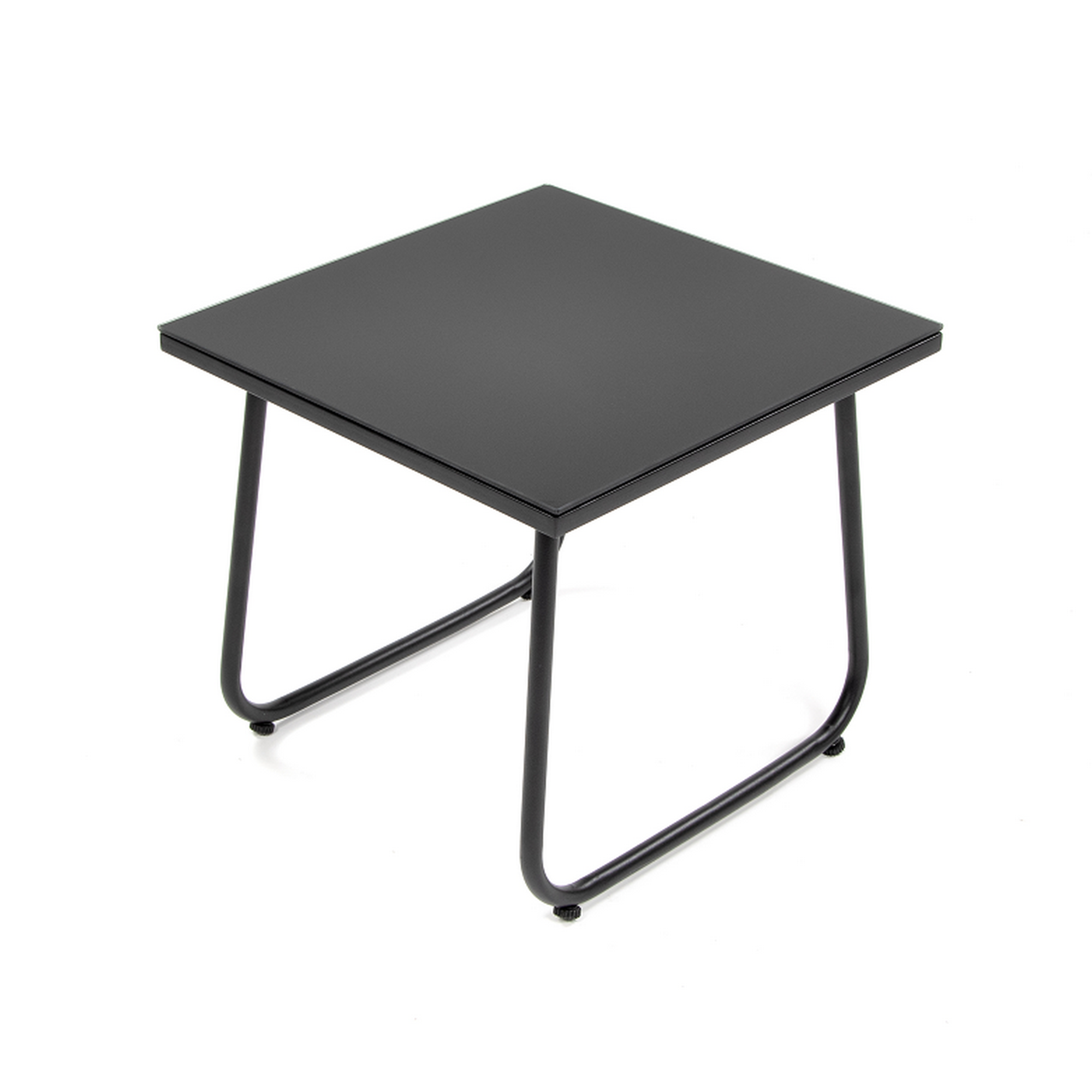 Balkon-Lounge-Set 'Mali' schwarz 3-teilig