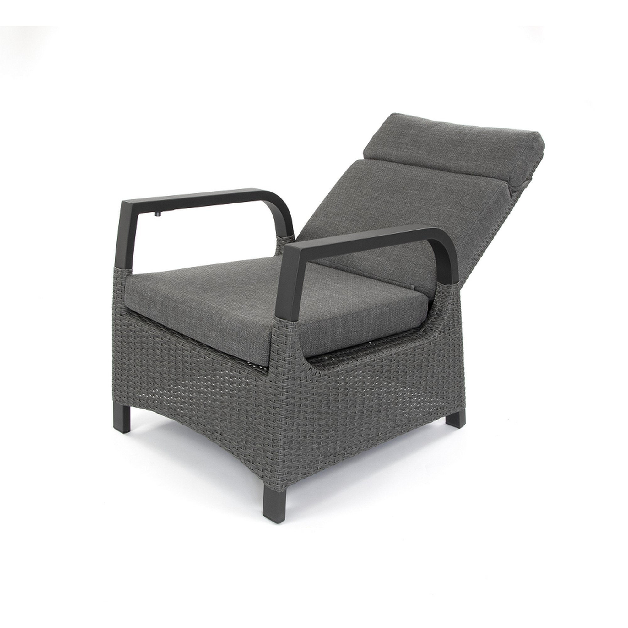 Dining-Lounge-Set 'Orlando' grau 4-teilig