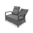Dining-Lounge-Set 'Orlando' grau 4-teilig