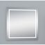 LED-Spiegel 'Nero' 80 x 80 cm