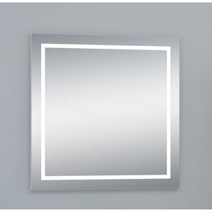 LED-Spiegel 'Nero' 80 x 80 cm