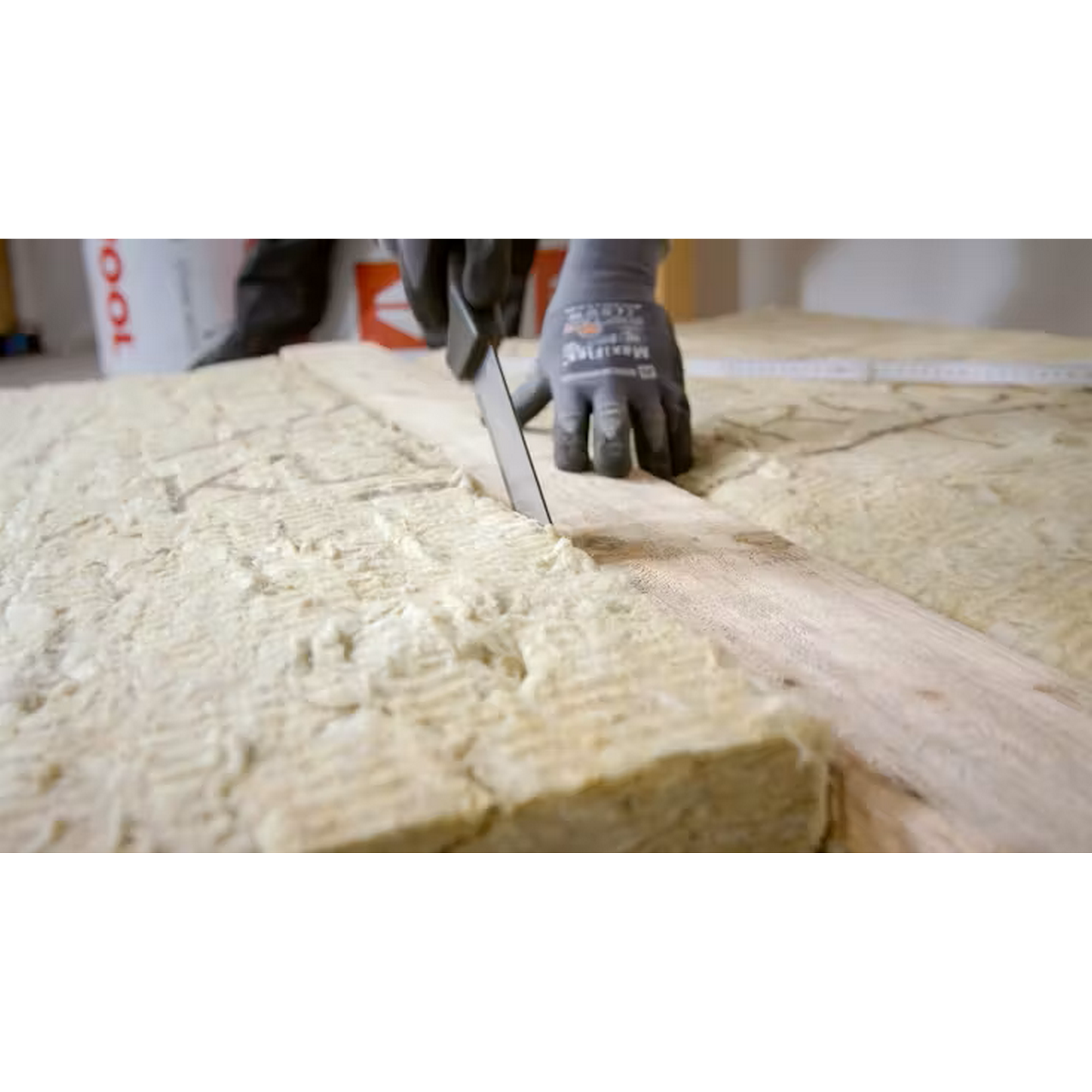 Dämmstoffmesser mit Wellenschliff, Klingenlänge 30 cm