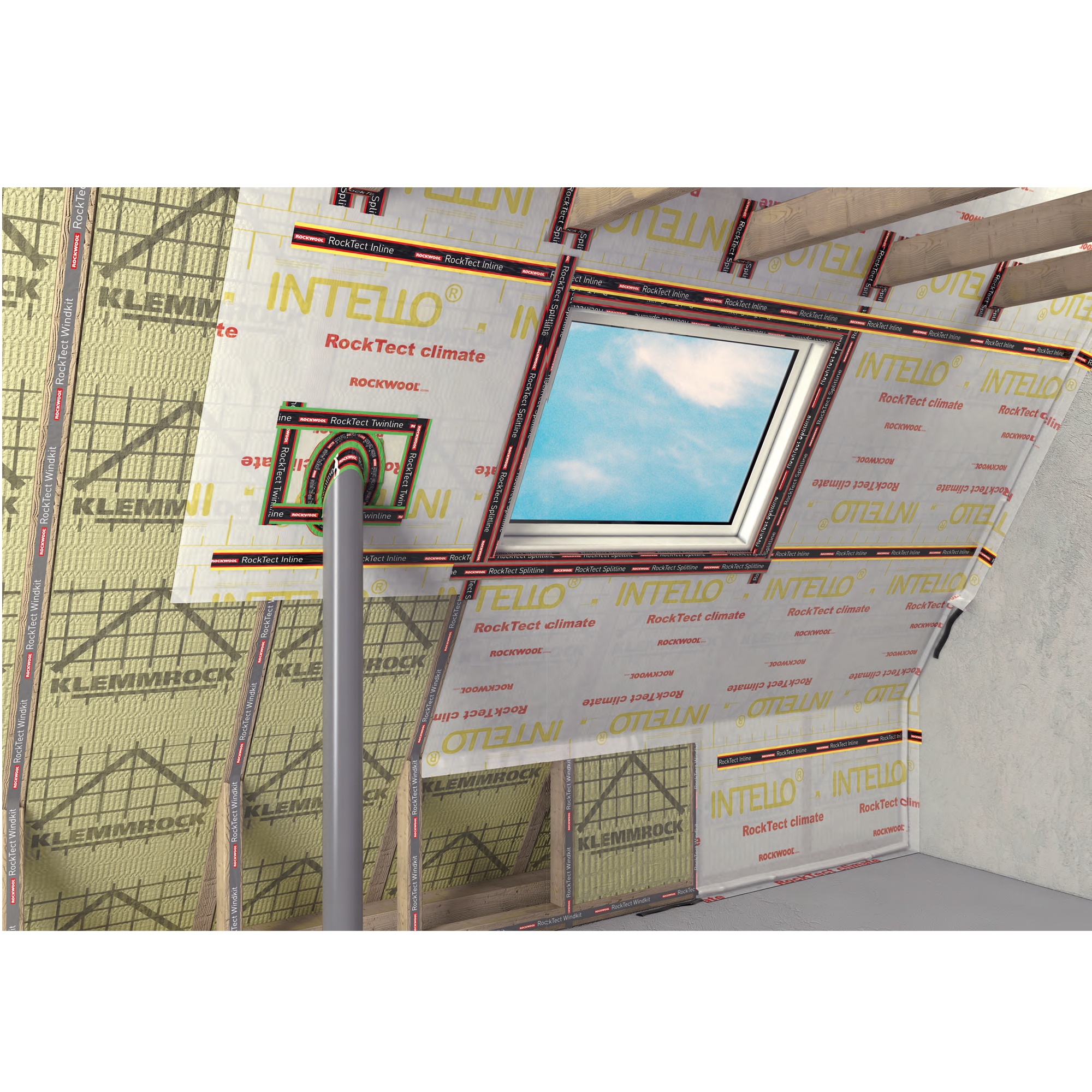 Dampfbremse 'RockTect Intello® climate Plus' 50 x 1,5 m
