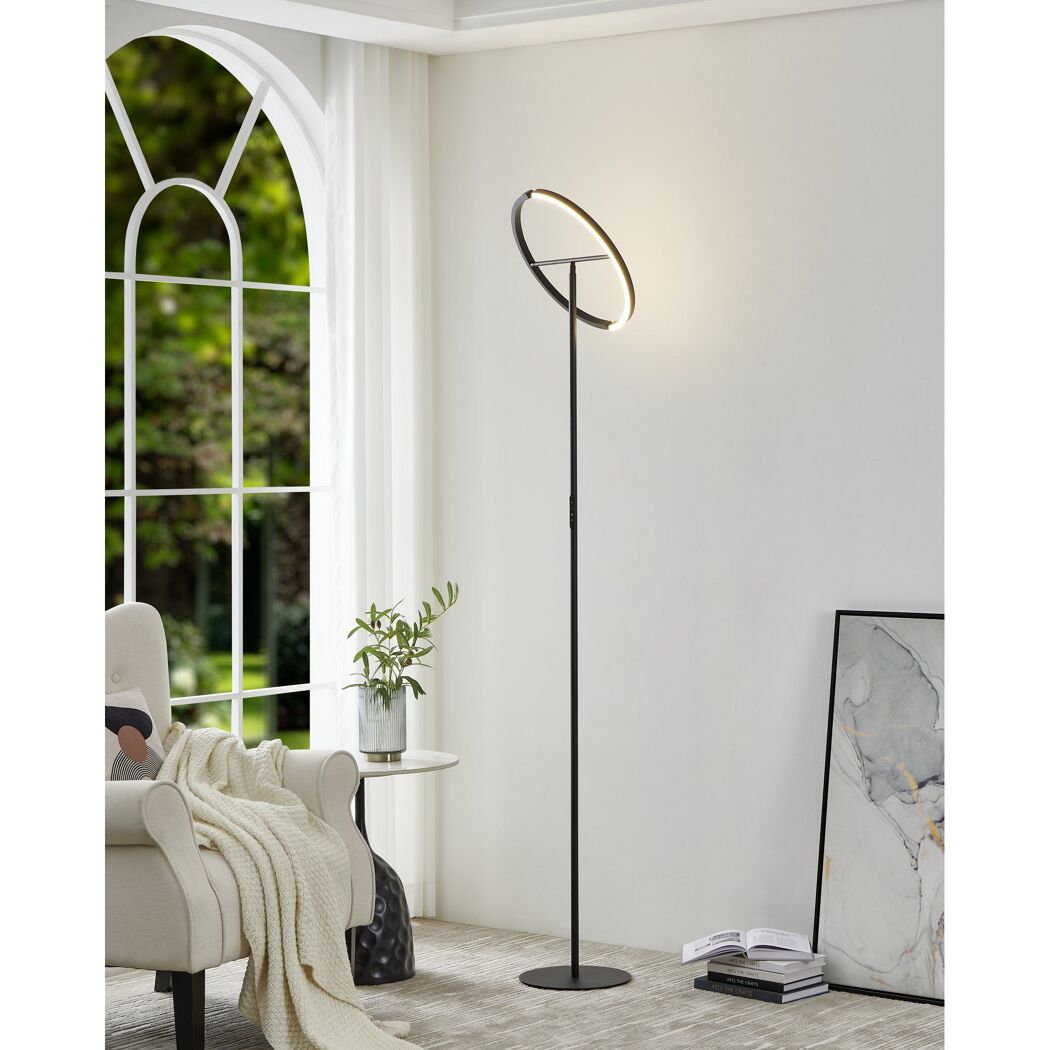 LED-Stehlampe 'Castelpoto' dimmbar 22 W 2000 lm warmweiß Ø 40 x 180 cm