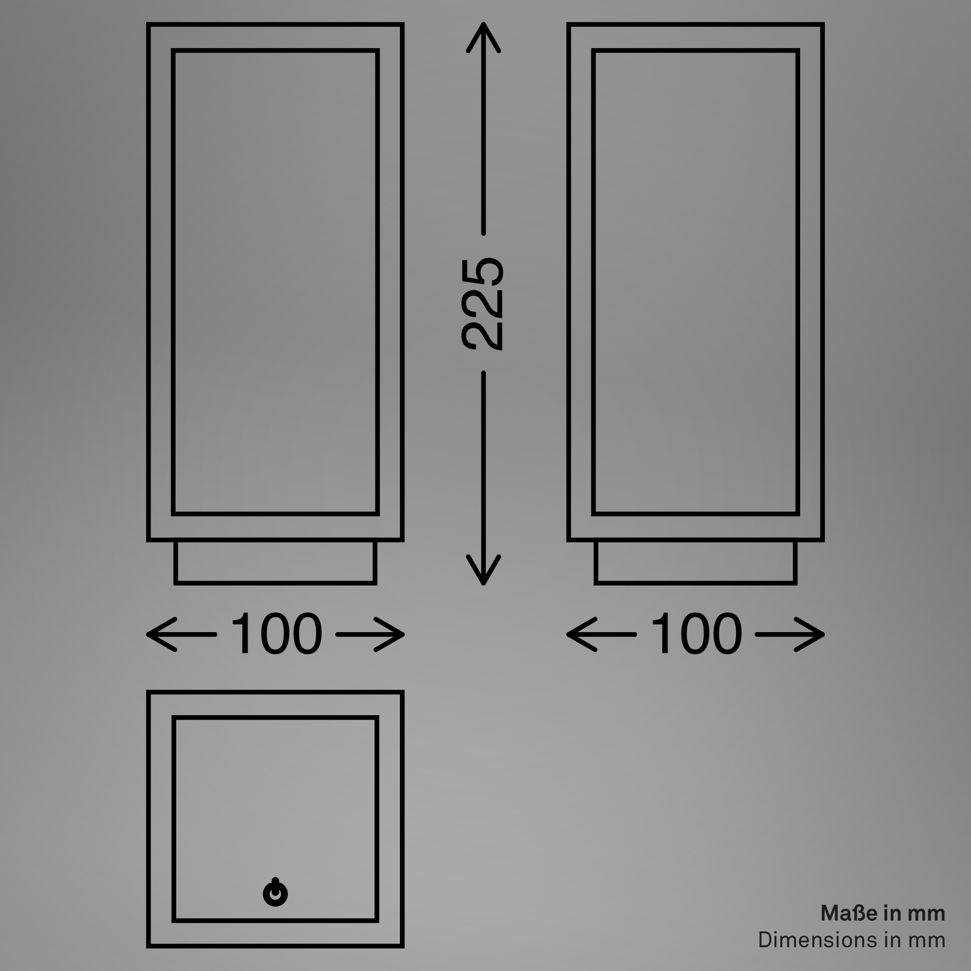 LED-Tischleuchte 'Laer' beige kabellos