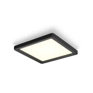 Panelleuchte 'Hue Tento W SQ S' schwarz Ø 29,5 cm