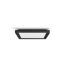 Panelleuchte 'Hue Tento W SQ S' schwarz Ø 29,5 cm