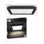 Panelleuchte 'Hue Tento W SQ S' schwarz Ø 29,5 cm