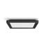 Panelleuchte 'Hue Tento WCA SQ S' schwarz 29,5 x 29,5 cm, mit Farbwechsler