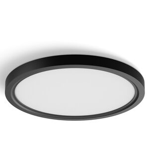 Panelleuchte 'Hue Tento WA RD S' schwarz Ø 29,1 cm