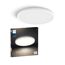 Panelleuchte 'Hue Tento W slim ceiling RD S' weiß Ø 29,1 cm