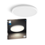 Panelleuchte 'Hue Tento W slim ceiling RD S' weiß Ø 29,1 cm