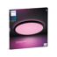 Panelleuchte 'Hue Tento WACA RD XL' schwarz Ø 54,2 cm, mit Farbwechsler