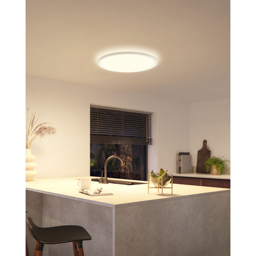 LED-Panel 'Hue Tento' dimmbar 25 W 2600 lm RGB - tunable white Ø 54,2 x 3,56 cm