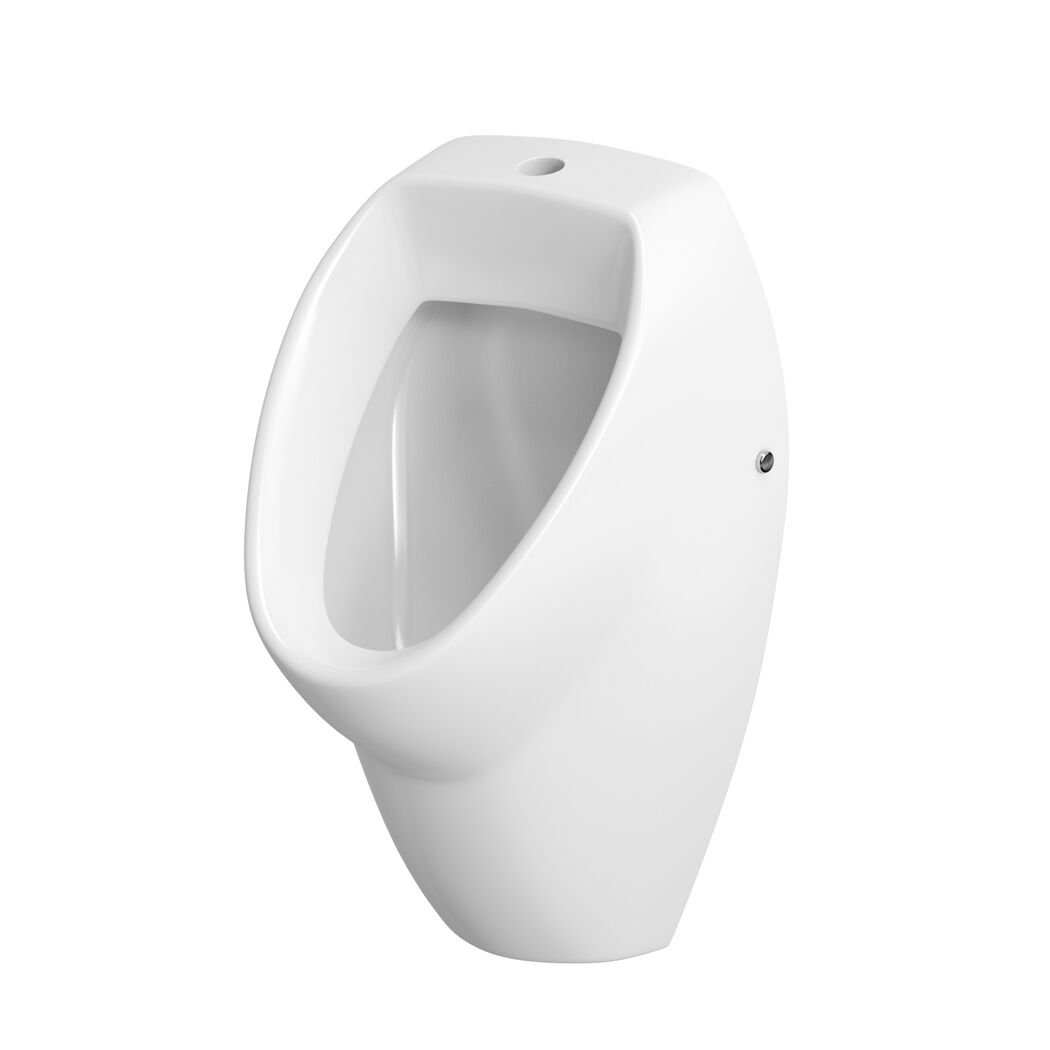 Urinal 'Harmony' weiß mit Spülrand