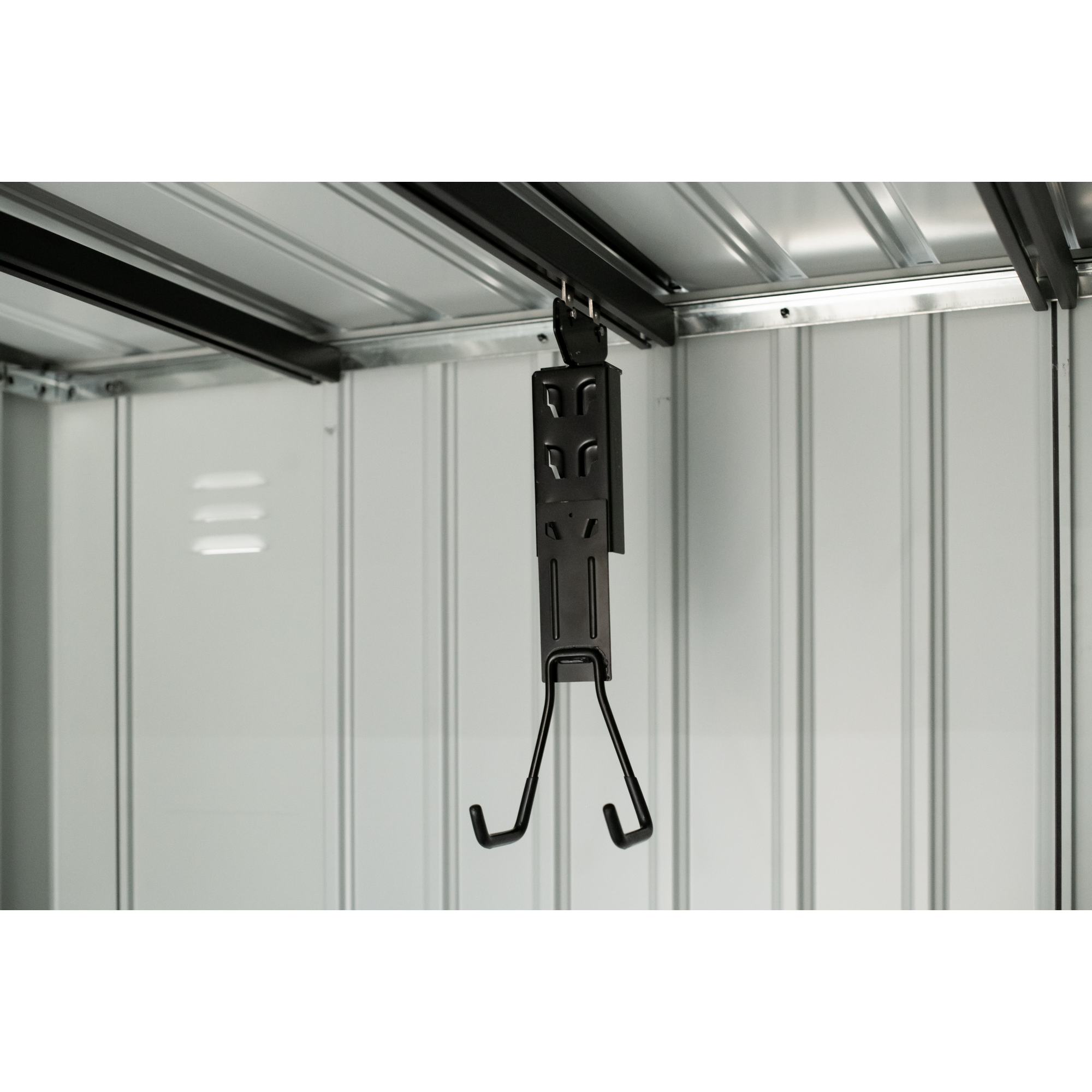 Fahrradgarage 'Velos 1' Metall schwarz 133 x 222 x 151 cm