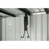 Fahrradgarage 'Velos 1' Metall schwarz inklusive Boden 133 x 222 x 151 cm