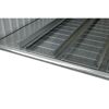 Fahrradgarage 'Velos 1' Metall schwarz inklusive Boden 133 x 222 x 151 cm