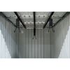 Fahrradgarage 'Velos 1' Metall schwarz inklusive Boden 133 x 222 x 151 cm